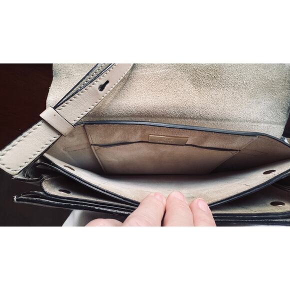 Chloé Faye Special Edition Chain, Suede & Leather Italy Rare - Picture 5 of 12